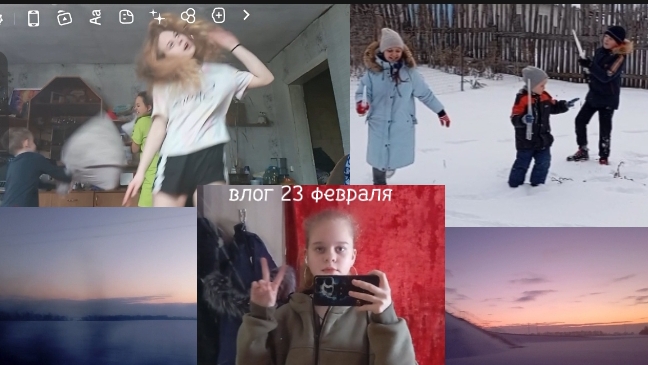 Влог с Аней, братом и Максом. 

Кстати, как вы отметили 23 февраля?Я была на дне рождения у крестной
