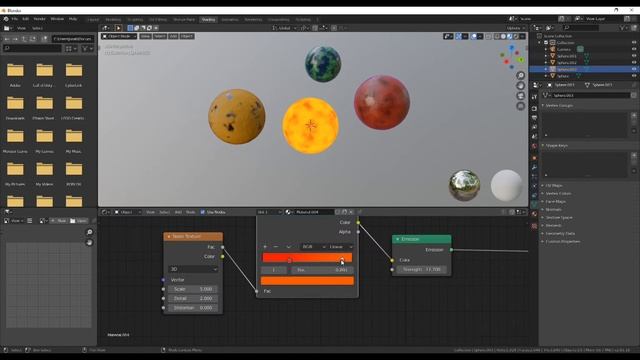 How To Make A Solar System in Blender 2.82!