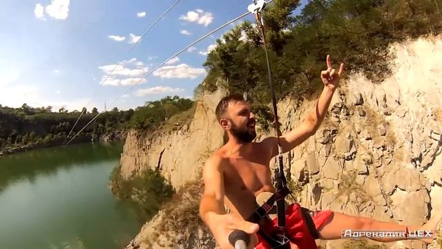 Zip-line Кременчуг 2015-9