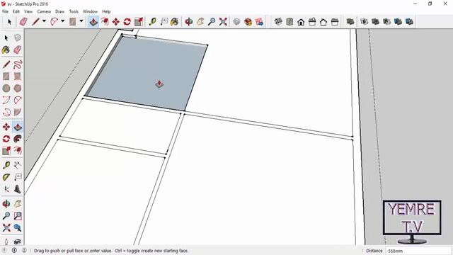 13 sketchup dersleri.sketchup eğitimi. dublex ev. ev nasıl çizlir. vray render alma ders 13