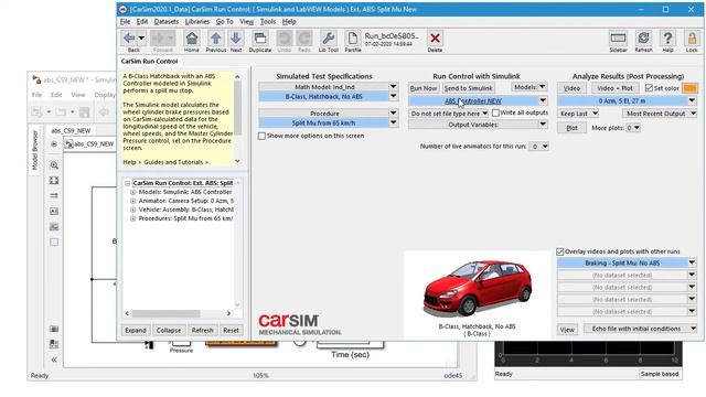 Using Simulink with CarSim, TruckSim, and BikeSim