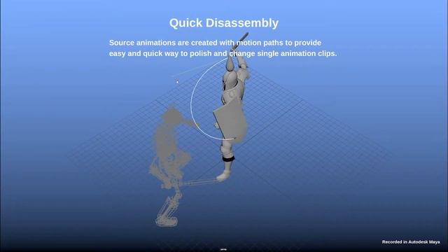 Showcase Clip - 3D Animations: Character Joints with Motion Paths [No Audio]