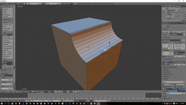 Blender 2.7 Bevel Select Tools Tutorial