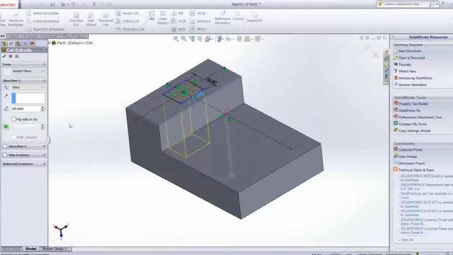 Solidworks Part Modelling 05