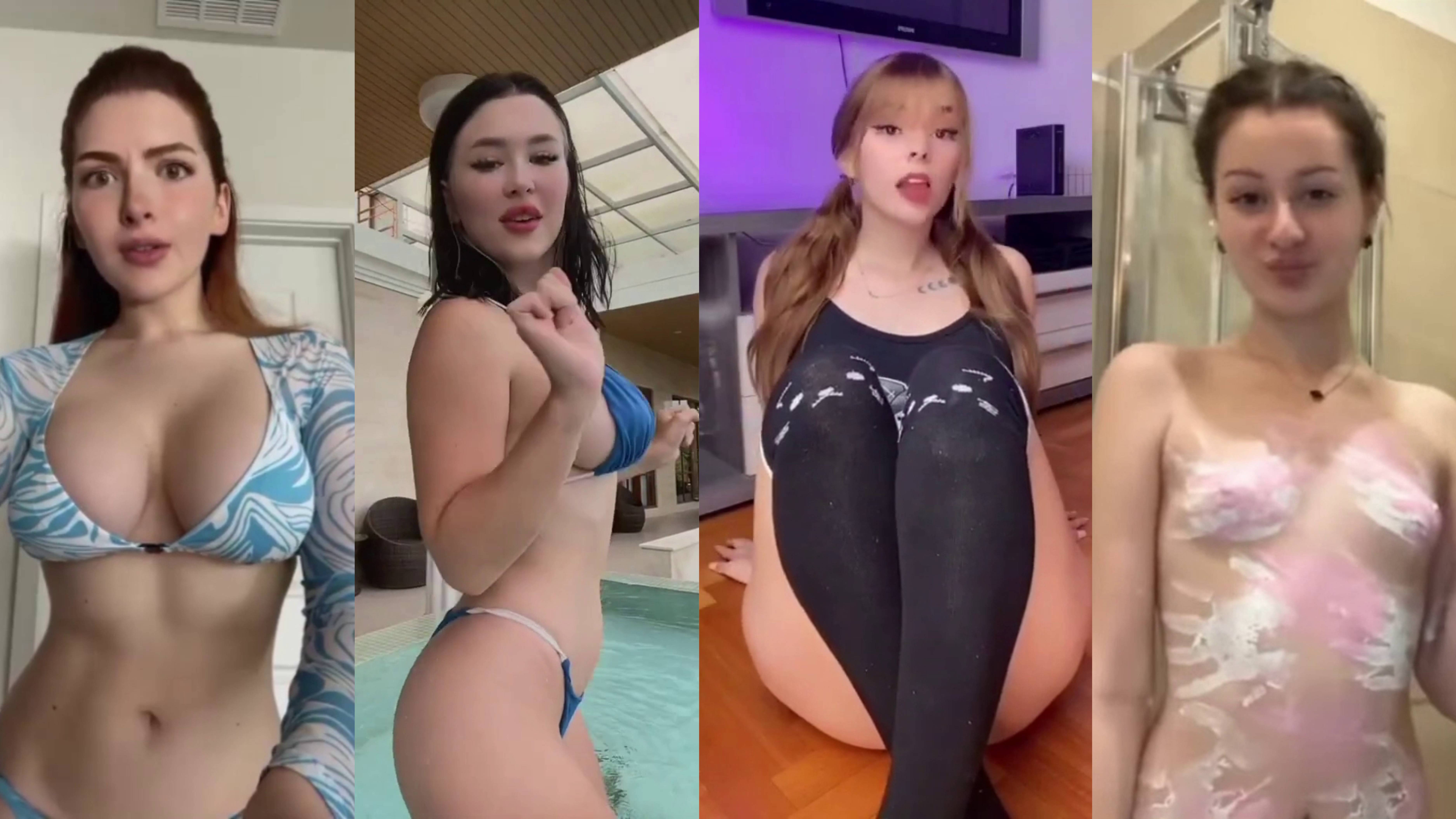 Babes compilation 12 - Big bank tiktok challenge ❤️ClipchampGirls 2025