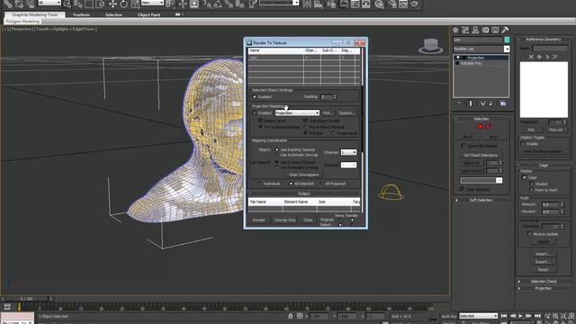 Baking a Normal Map in 3ds max.mp4