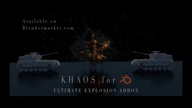 Blender 3d: Live Action Desert Explosion(Promo for the KHAOS explosion add-on)