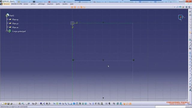 catia: demo  pour le sapin