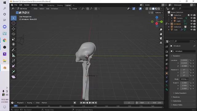 Quick Blender Armature/Bone explanation