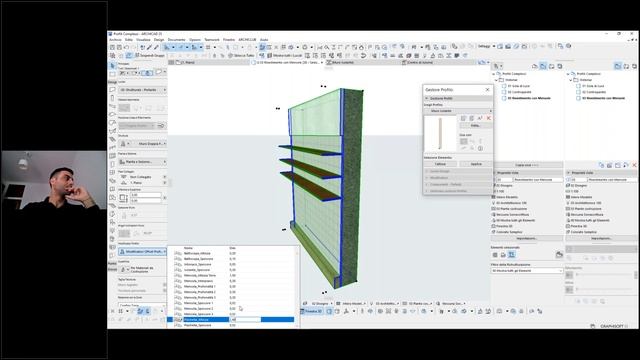 Profili Complessi in Archicad: applicazioni parametriche nella progettazione architettonica