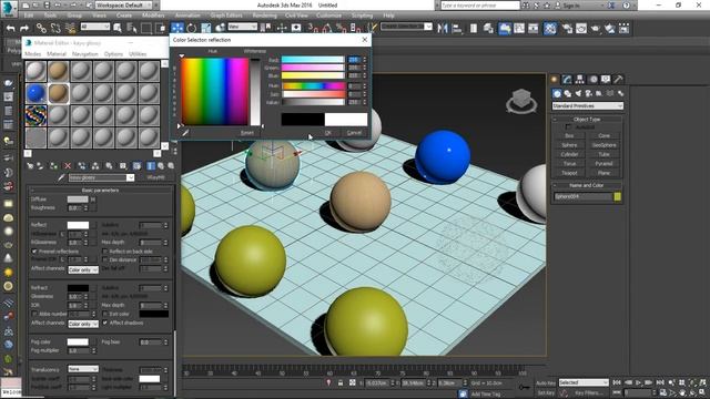 material vray 3.5 pada 3dsmax 2016 bahasa indonesia