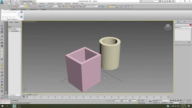 Shell modifier/Interior 3D/3DS MAX TUTORIAL PRESENTS...