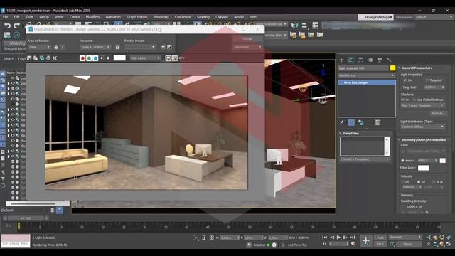 Autodesk 3ds Max 2025 Arnold Render Studios Lighting Eğitim Seti