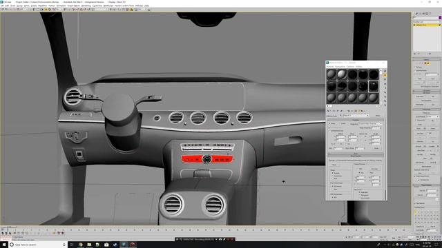 3DS Max - 2019 Mercedes-Benz E-Class All-Terrain - CCD Model Preparing Timelapse