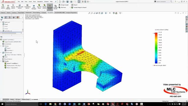 SOLIDWORKS Simulation Tip:  Mesh Triangles