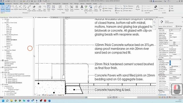 DETAIL SECTIONS & DETAIL CALLOUTS IN REVIT STEP 4: