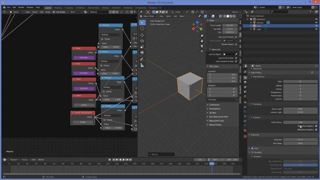 blender part 2 creating procedural fire in blender