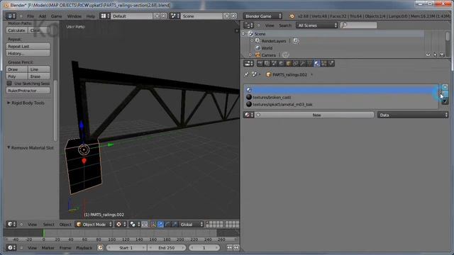 Mesh preparation & ASE export from Blender