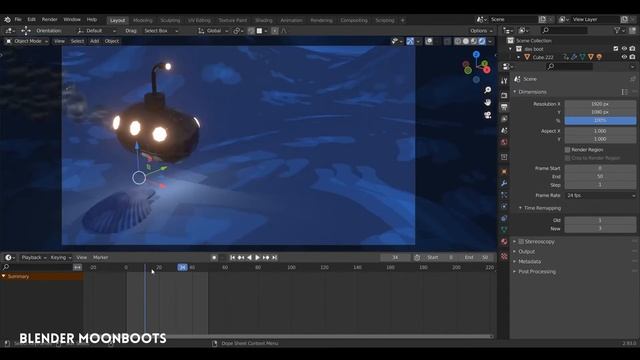 Blender : Le Time Remapping