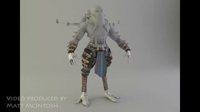 Game ready 3D Character - Not PBR