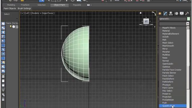 Mirroring and properly merge a mesh in 3Ds Max 2016