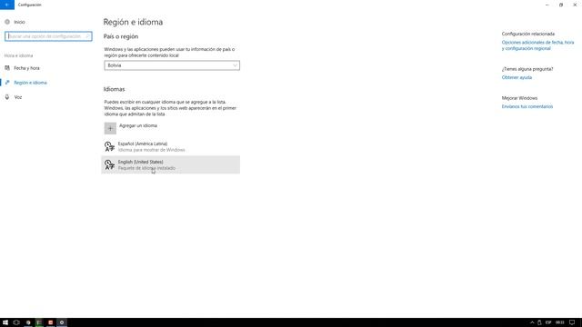 Cómo cambiar idioma en Windows 10 - fácil
