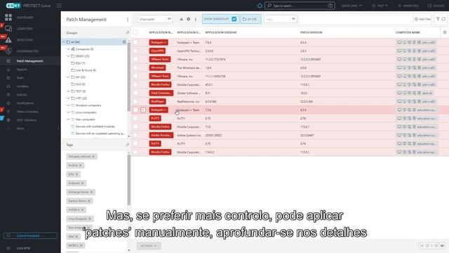 ESET PROTECT Platform Demo (legendado)