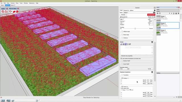 Skatter for SketchUp first review " vietnamese"