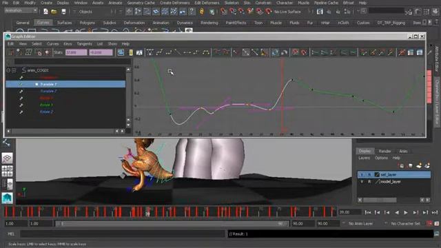 10  Editing keys in the Graph Editor and f curve interpolation types