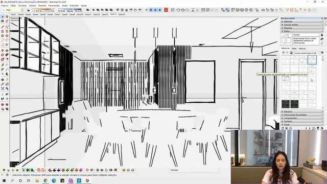 PARA QUE SERVEM OS ESTILOS DO SKETCHUP? I GABY FILGUEIRAS