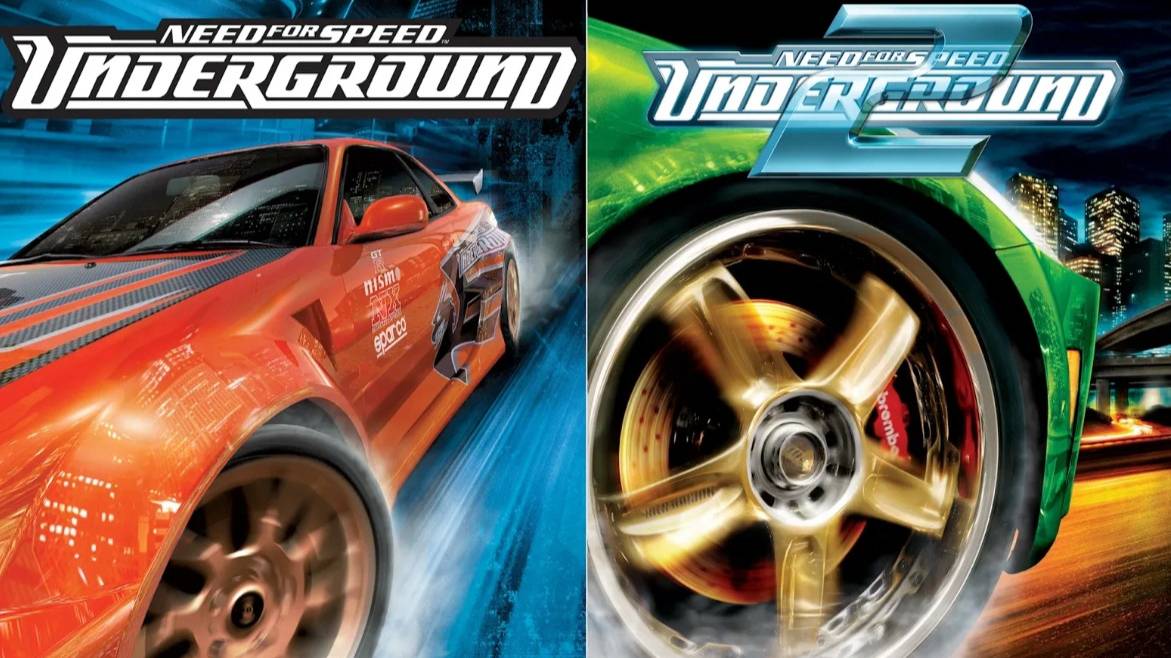 Need for Speed Underground 1, 2