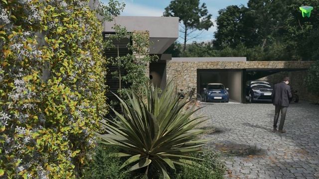 D5 RENDER CHALLENGE II - MODERN HOUSE IN FRENCH RIVIERA I by Thierry TUTIN #d5render