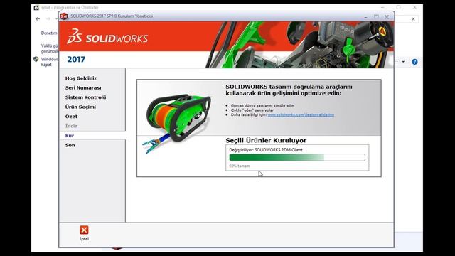 SOLIDWORKS Kullanım Dilini Türkçe Diline Çevirme