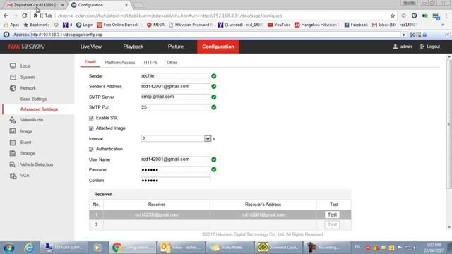 HIKVISION CLOUD STORAGE CONFIGURATION