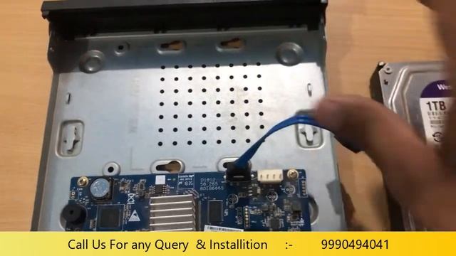 How to Install Hard disk In any DVR || dvr main hard disk kaise lagaye | cctv setup