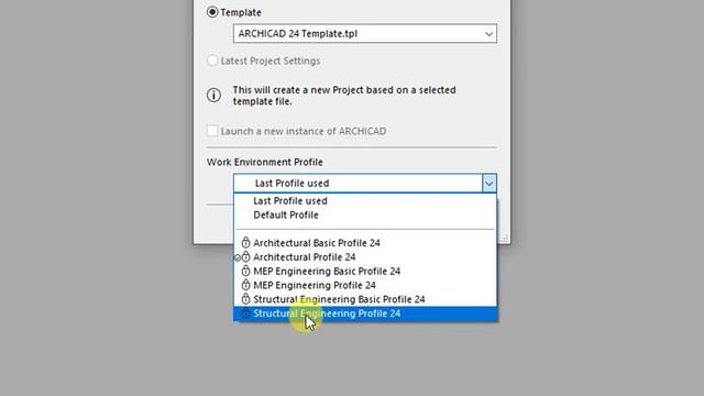 How to Create an ARCHICAD Project