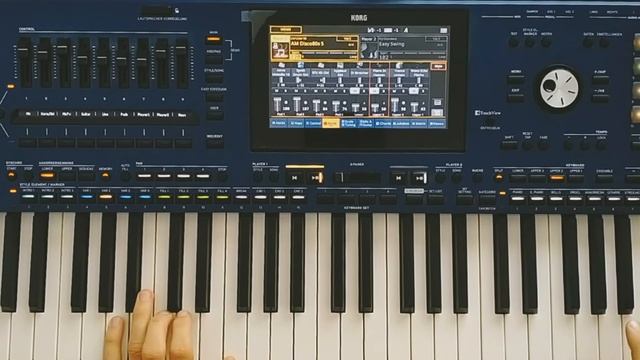 Ностальгия по 80-ым на синтезаторе Korg pa5x