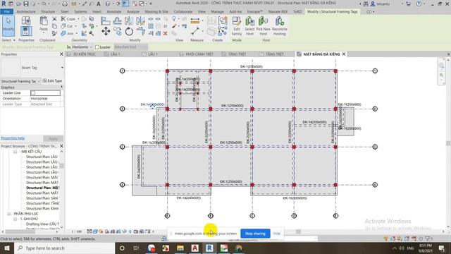 REVIT-MB KẾT CẤU SÀN