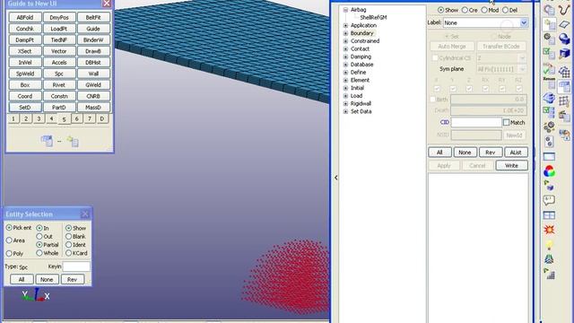 LS-DYNA tutorial No.5 Blast response of steel plate using SPH method