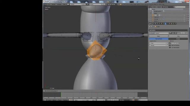 Blender Ant Model Time Lapse - Part 1