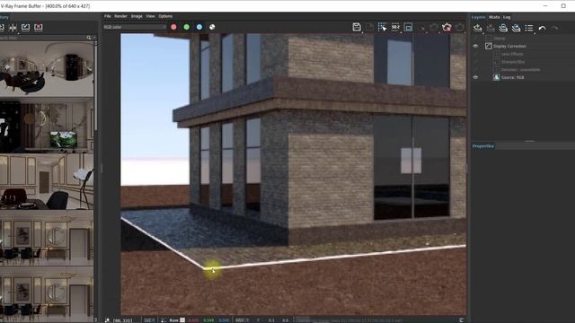 3ds max | 3D modeling for villa part 3 ( material )