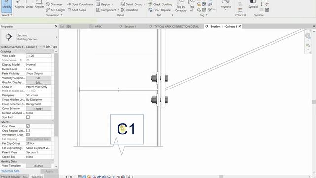 Haunch Connection Detail - Revit