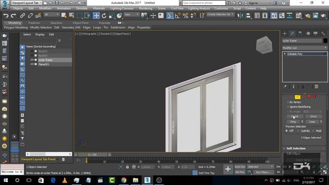 Window Modeling in 3Ds Max | Part 7 | Modeling Tutorial