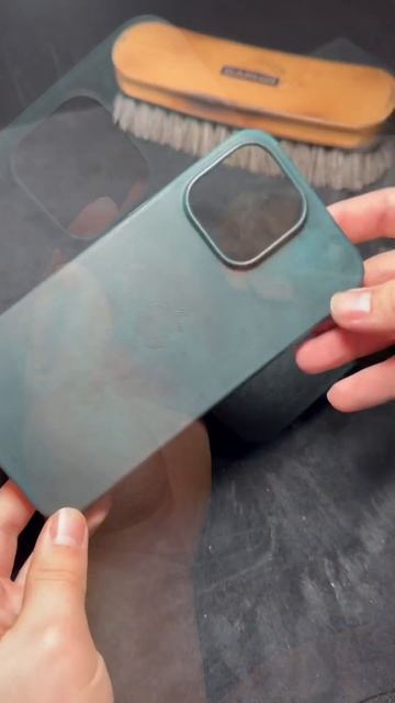 Про кожу. Реставрация чехла Apple Leather Case #спб #кожа  #2024 #apple
