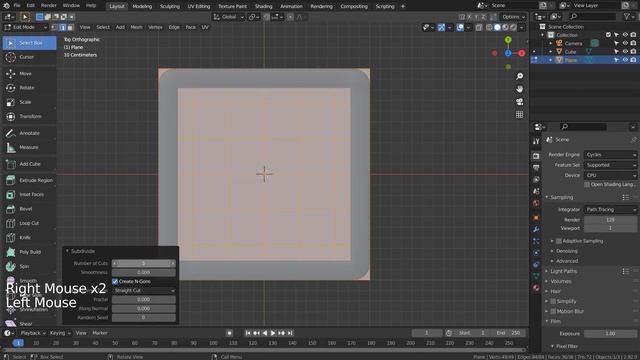 Blender beginner series No. 138 - How to knife project trim