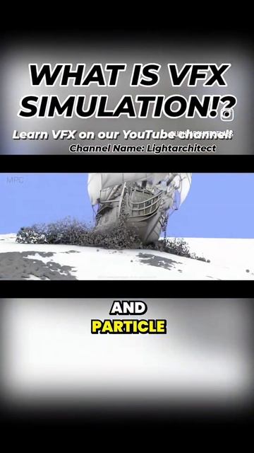 🎯 VFX Simulation: What is It? #vfx #shorts  #filmmaking  #blender #cgi #3d