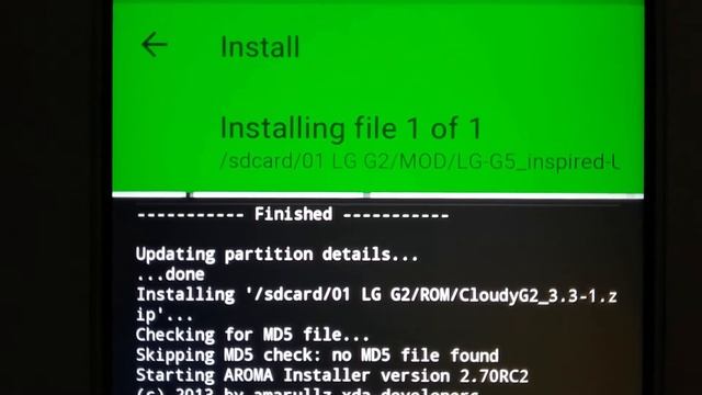 Cloudy G2 + G5 MODE INSTALL + REVIEW