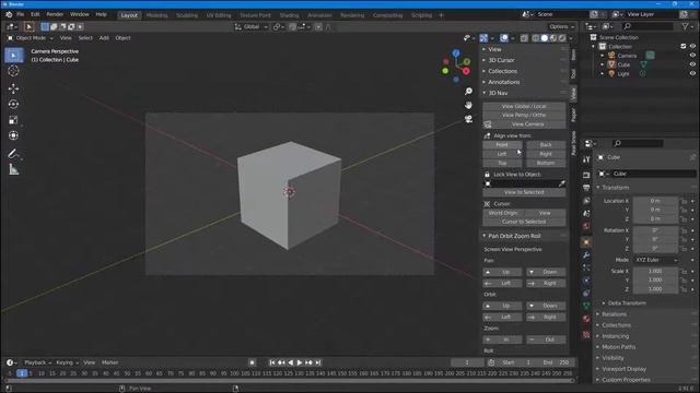 Blender Tutorial - Lesson 227 - 3D Navigation Plugin