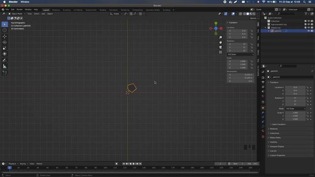 Importer un SVG comme une courbe 3D ! [Tutoriel Blender 🇫🇷]