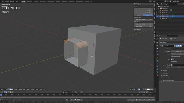 Easy panels (boolean method) [Blender 2.8+]